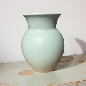 Flower Vase Ceramic Sage Green Made in Portugal